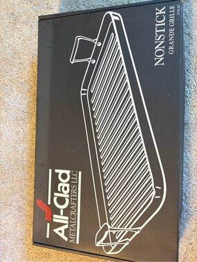 All Clad Nonstick Grande Griddle - Black